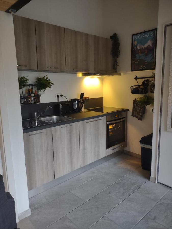Roomy Studio Near Town And Ski Lift, Free Wifi And Parking Saint-Gervais-les-Bains Exterior photo